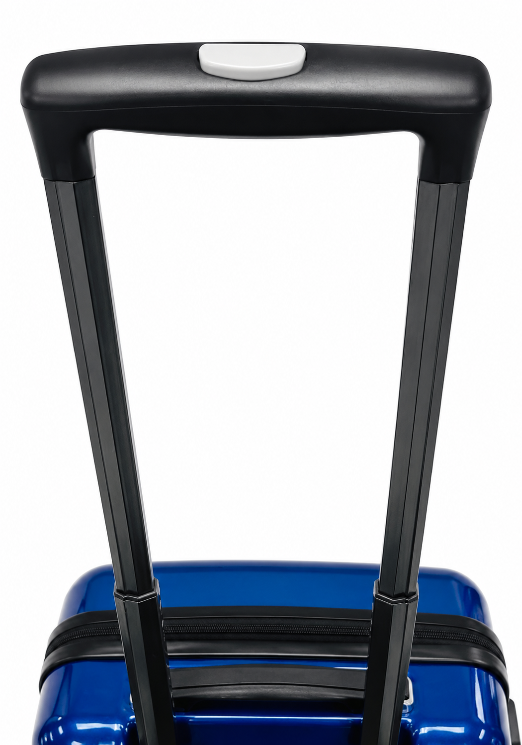 Blue Ridge Super Sheen Overhead Hard Shell Spinner Suitcase 55x40x20cm Blue