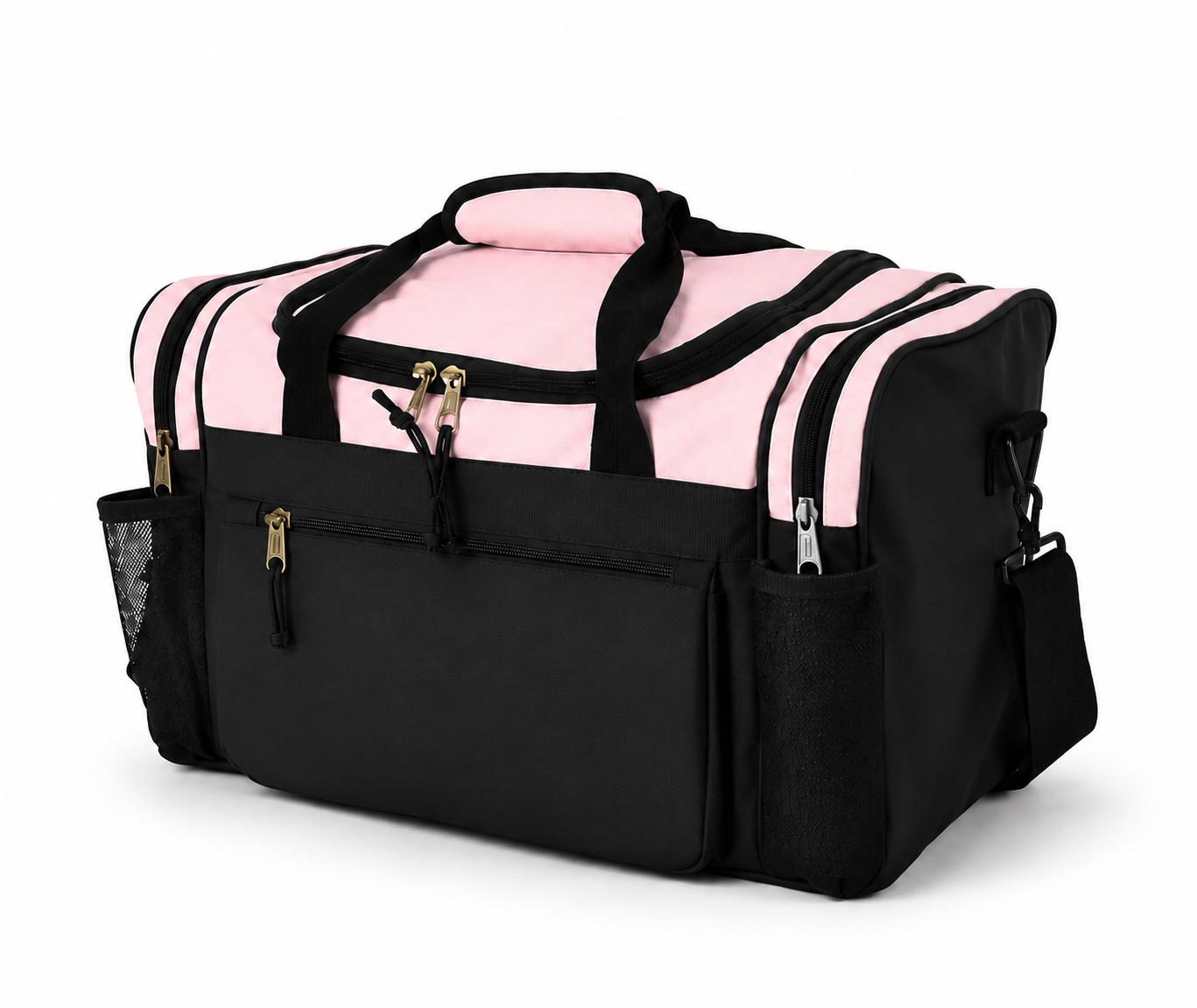 Under Seat Cabin Bag 6 Pockets- Fits All Major Airlines 40x30x20cm Pink
