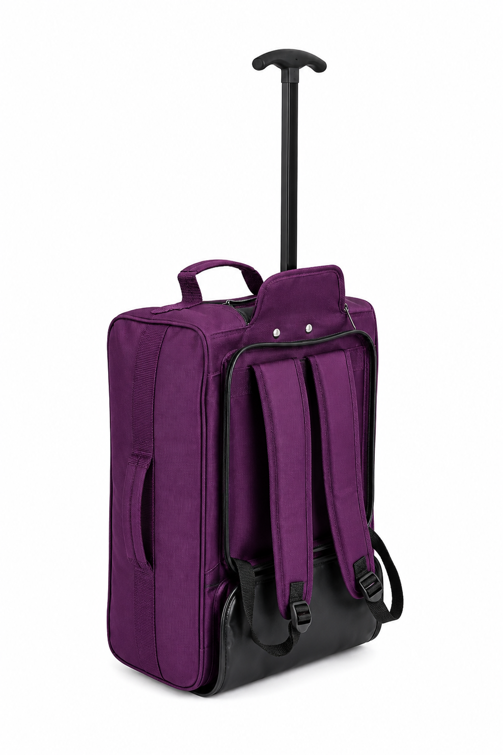 Overhead Cabin Trolley Backpack 55x40x20cm  1.65 Kg Purple