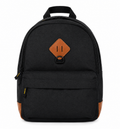 Under Seat Cabin Backpack Black Leather Trim 40x30x20cm