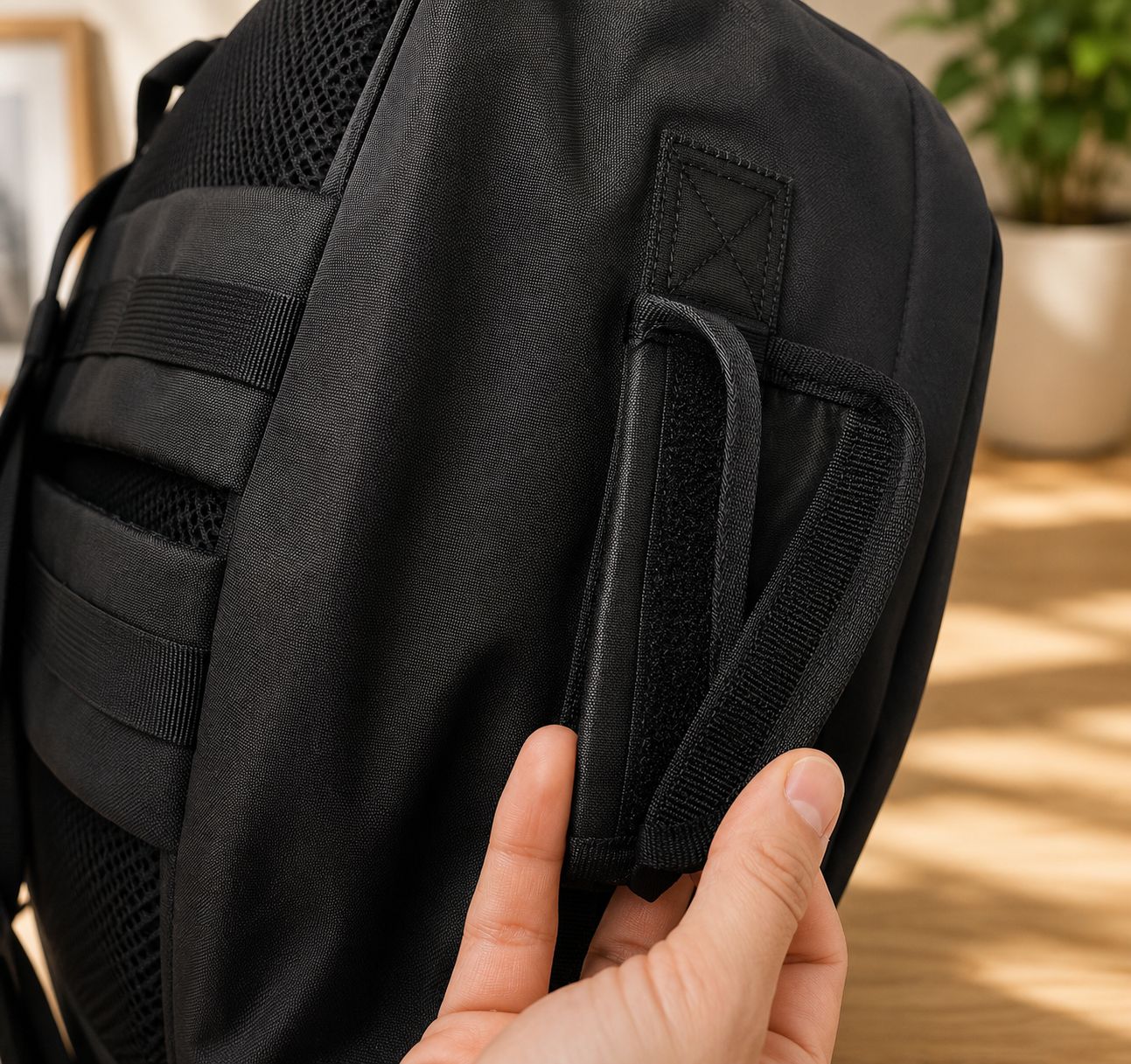 Overhead Backpack 50x40x20cm 0.5 Kg Classic Black